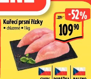 Kuřecí prsní řízky