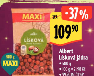 Lískové ořechy Albert