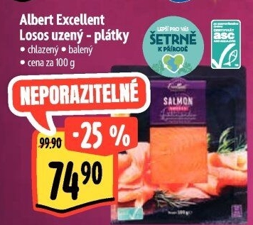Losos uzený Albert Excellent