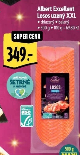 Losos uzený Albert Excellent
