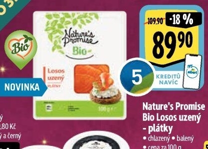 Losos uzený Bio Nature'