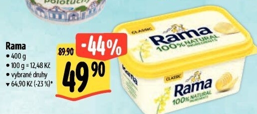 Margarín Classic Rama