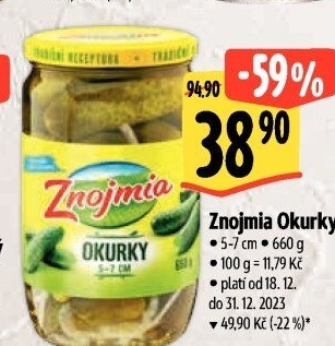 Okurky Znojmia