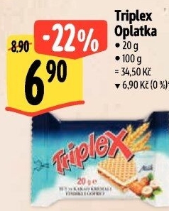 Oplatky Triplex Sölen