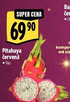Pitahaya červená