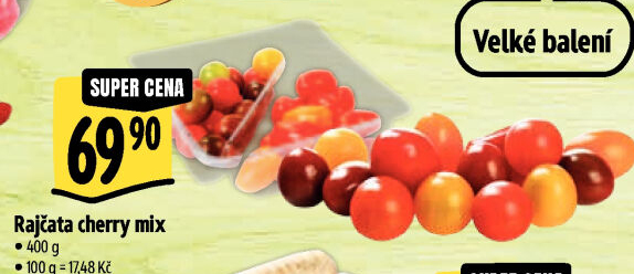 Rajčata cherry mix