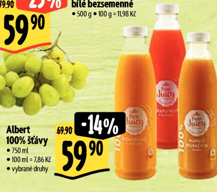 Šťáva 100% Albert