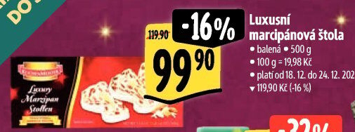 Štóla Kuchen Meister