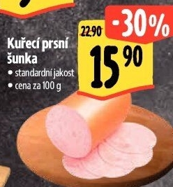 Šunka kuřecí prsní standardní