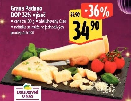 Sýr Grana Padano DOP 32%