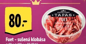 Tapas Fuet Albert Excellent