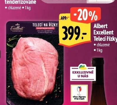 Telecí řízky Albert Excellent