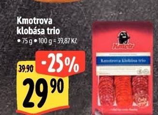 Trio klobásové Kmotr