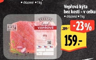 Vepřová kýta bez kosti Albert