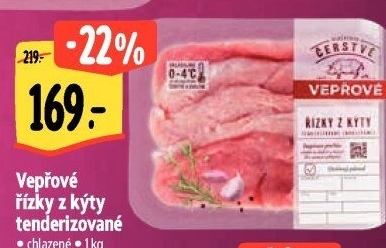 Vepřové řízky z kýty Albert