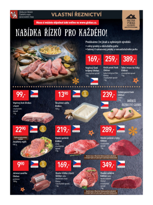 akční leták Globus 18.12.2023-24.12.2023