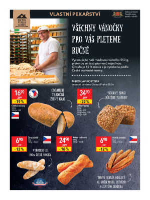 akční leták Globus 18.12.2023-24.12.2023