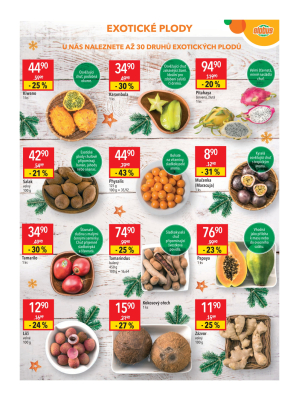 akční leták Globus 18.12.2023-24.12.2023