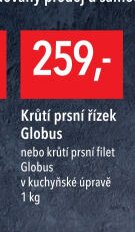 Krůtí prsní řízek Globus