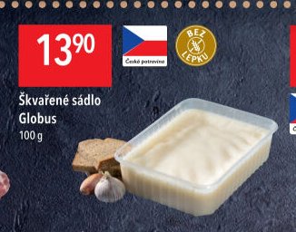 Škvařené sádlo Globus