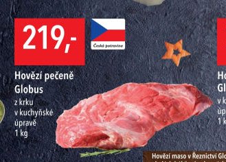 Hovězí pečeně Globus