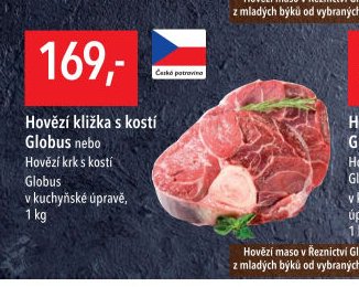 Hovězí kližka s kostí Globus