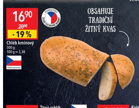 Chléb kmínový