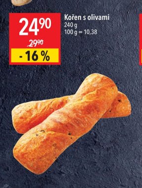 Kořen s olivami