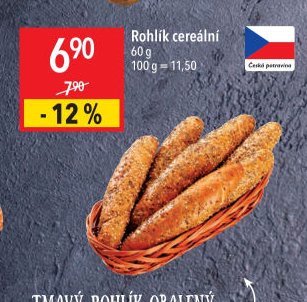 Rohlík cereální