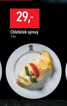 Chlebíček sýrový