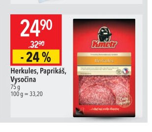 Herkules, Paprikáš, Vysočina