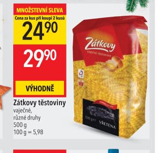 Zátkovy těstoviny