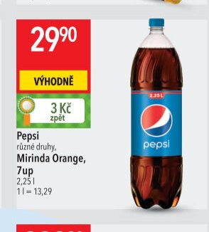 Pepsi, Mirinda Orange, 7up