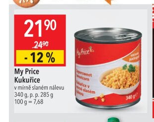 My Price Kukuřice