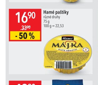 Hamé paštiky