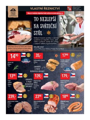 akční leták Globus 18.12.2023-24.12.2023