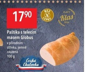 Paštika s telecím masem Globus