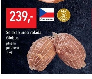 Selská kuřecí roláda Globus
