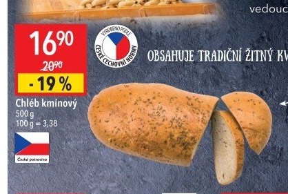 Chléb kmínový