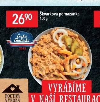 Škvarková pomazánka