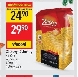 Zátkovy těstoviny