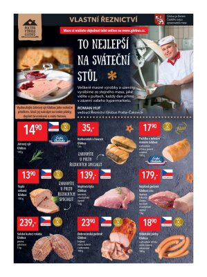 akční leták Globus 18.12.2023-24.12.2023