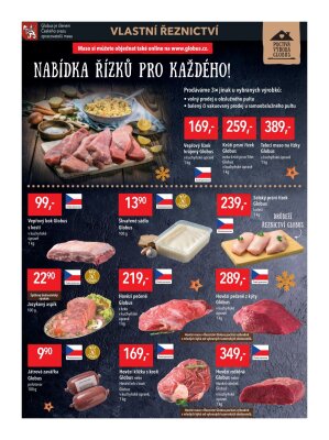 akční leták Globus 18.12.2023-24.12.2023