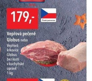 Vepřová pečeně Globus nebo Vepřová krkovice Globus