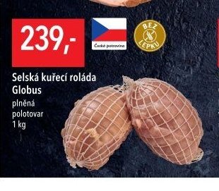 Selská kuřecí roláda Globus