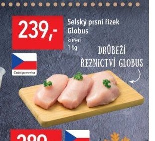 Selský prsní řízek Globus