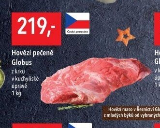 Hovězí pečeně Globus
