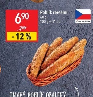 Rohlík cereální