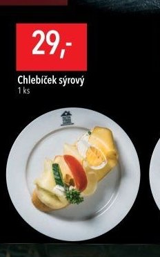 Chlebíček sýrový