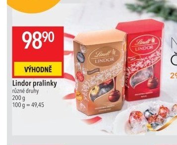 Lindor pralinky